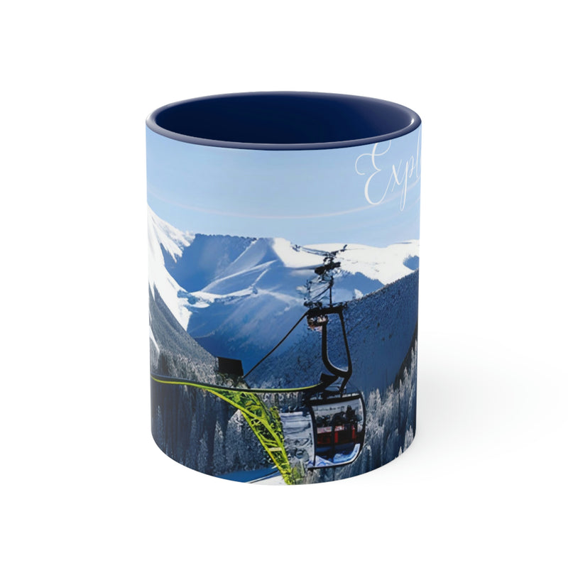 Perfect coffee mug for that adventurous someone you know. Perfect addition for the cabin, second home or vacation home.