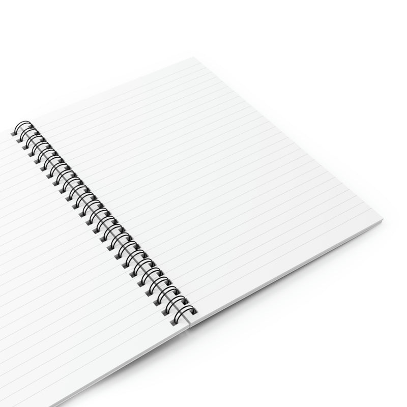 Lined Spiral Notebook. Record your thoughts for posterity. Let your grandchildren learn about your life.
