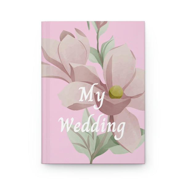 Ideal wedding planner. This Hardcover Journal is the perfect instrument to record all your desires for your big day.