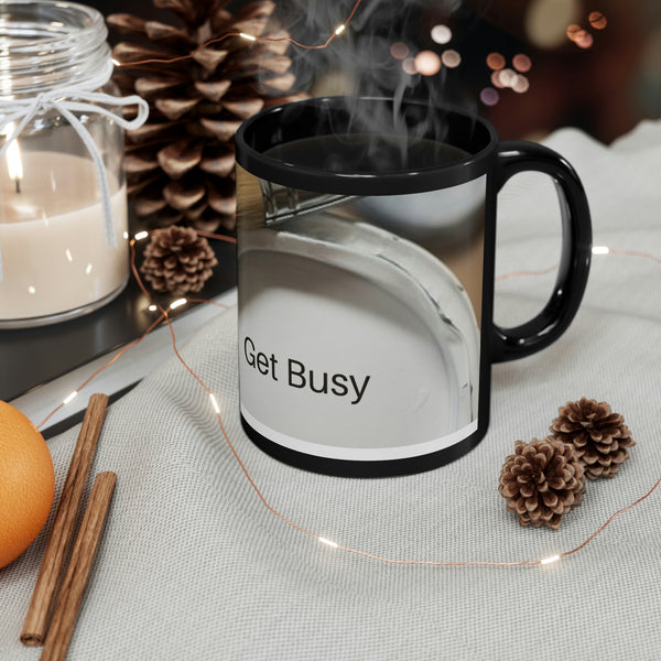 From our Get Busy collection, the perfect start to the day for that hard working contractor, painter or handyman. Great gift idea for that talented self-starter.