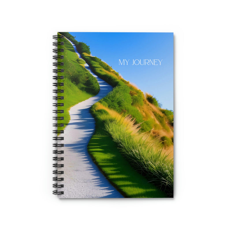 Spiral Notebook - Ruled Line. Record your journey. Your children and grandchildren will thank you.