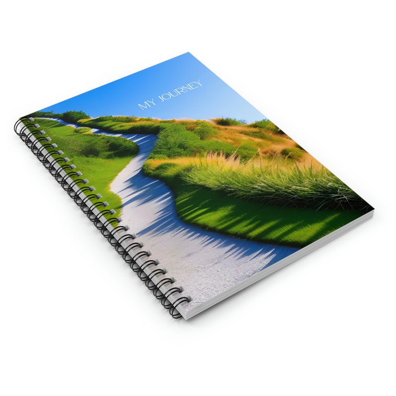 Spiral Notebook - Ruled Line. Record your journey. Your children and grandchildren will thank you.