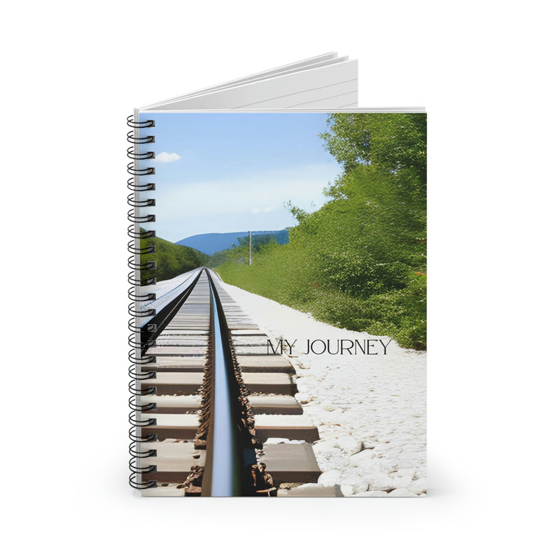 Lined Spiral Notebook. Record your thoughts for posterity. Let your grandchildren learn about your life.