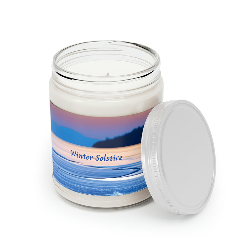 The house creaks and groans against the relentless wind. Winter is upon us. Warm up the room with this 9 oz scented Soy Wax candle. Three aromatic scents available.