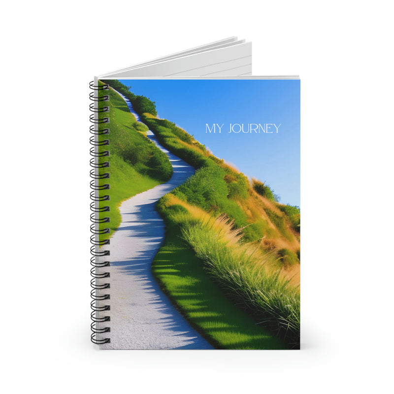 Spiral Notebook - Ruled Line. Record your journey. Your children and grandchildren will thank you.