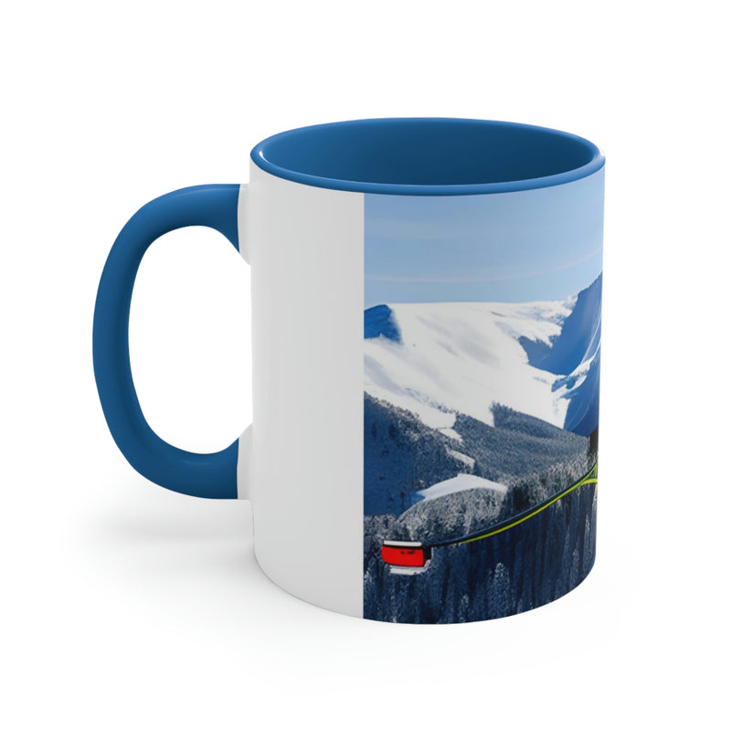 Perfect coffee mug for that adventurous someone you know. Perfect addition for the cabin, second home or vacation home.