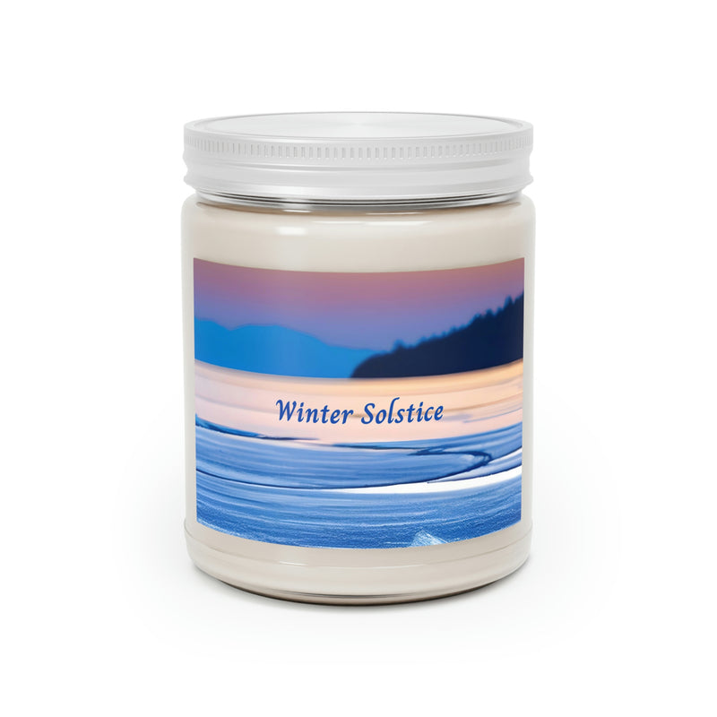 The house creaks and groans against the relentless wind. Winter is upon us. Warm up the room with this 9 oz scented Soy Wax candle. Three aromatic scents available.