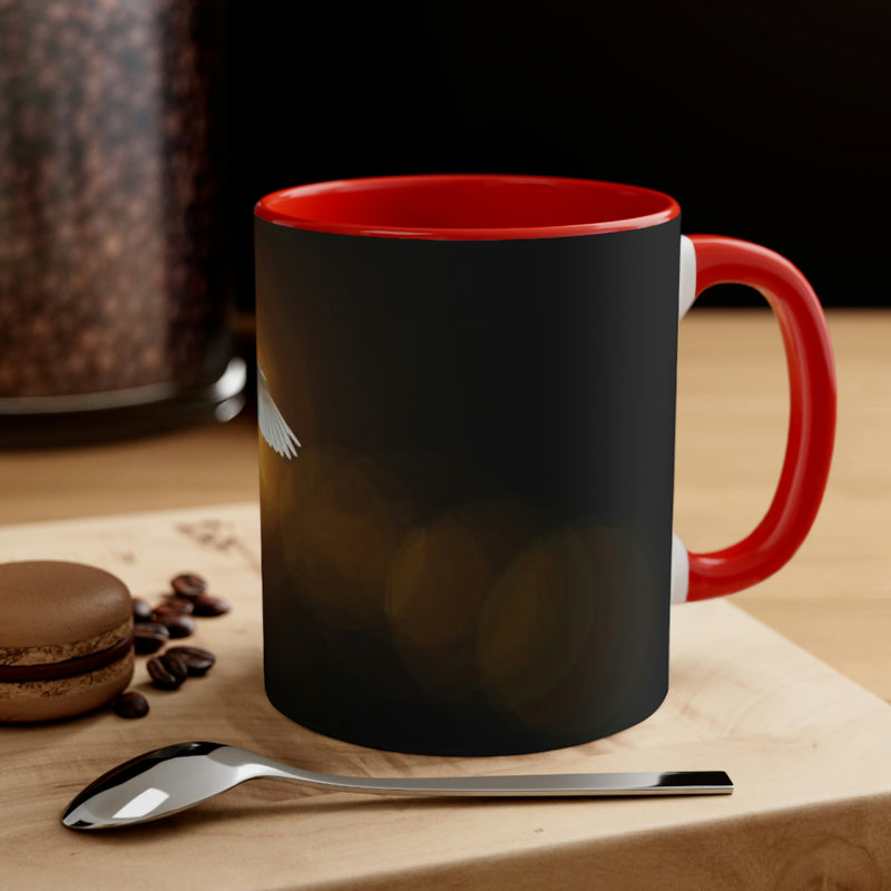 Our Faith Based collection of merchandise bring you this beautiful coffee mug depicting the Dove of Peace, and the simple affirmation, Believe.