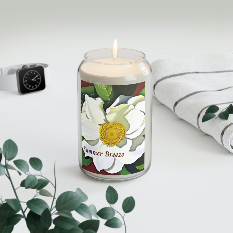 This large, long burning Scented Candle is the perfect addition to your patio, all season's room, or porch.